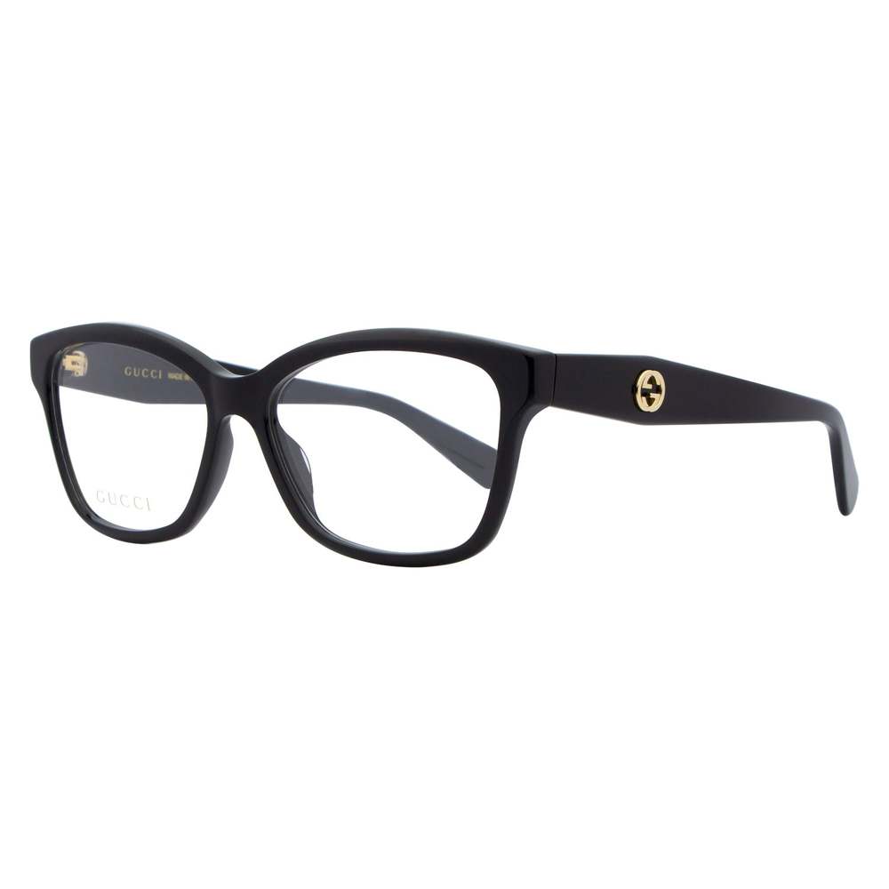 Gucci Butterfly Eyeglasses GG0798O 004 Black 55mm 798